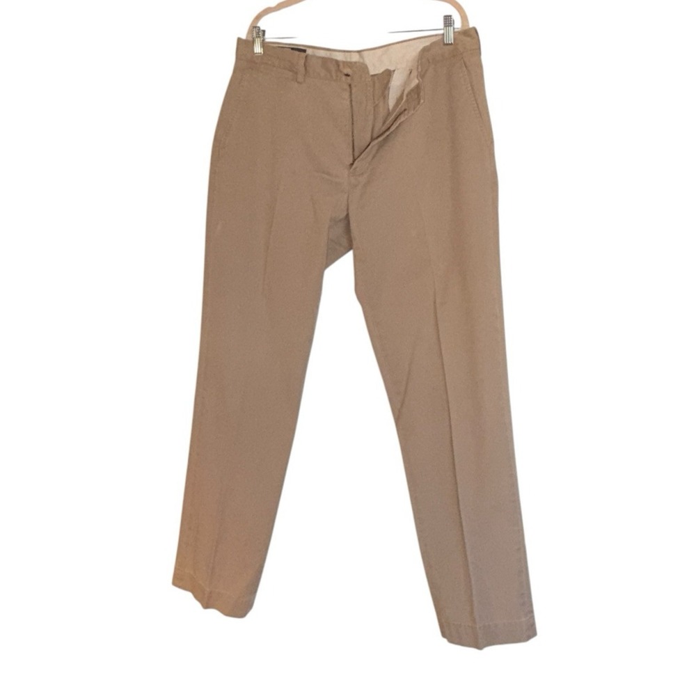 Polo By Ralph Lauren Sz 36x34 Preston Chino Pants Preppy Office Heritage‎
